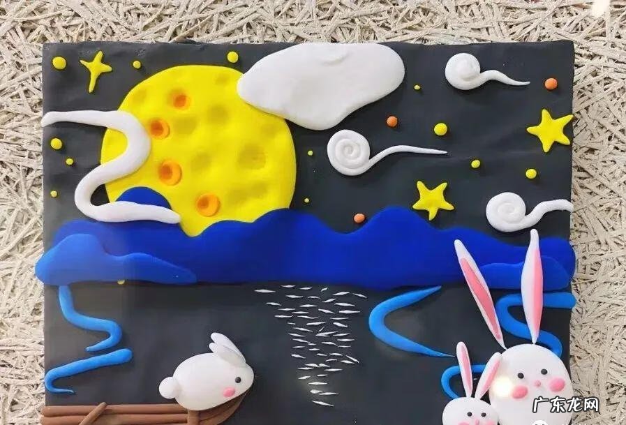 中秋儿童画作品大全 简笔画 中秋儿童画作