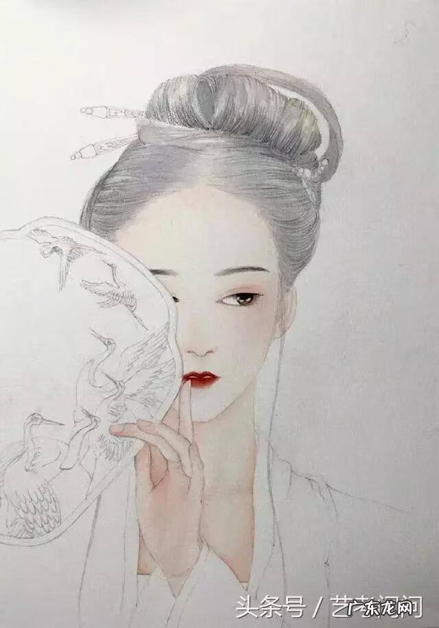 古风水彩画图片 古风水彩画教程