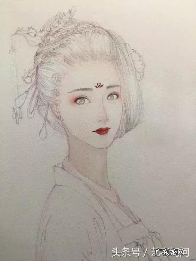 古风水彩画图片 古风水彩画教程