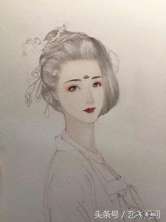 古风水彩画图片 古风水彩画教程