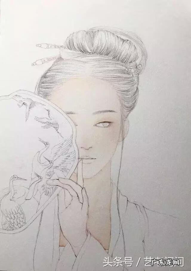 古风水彩画图片 古风水彩画教程