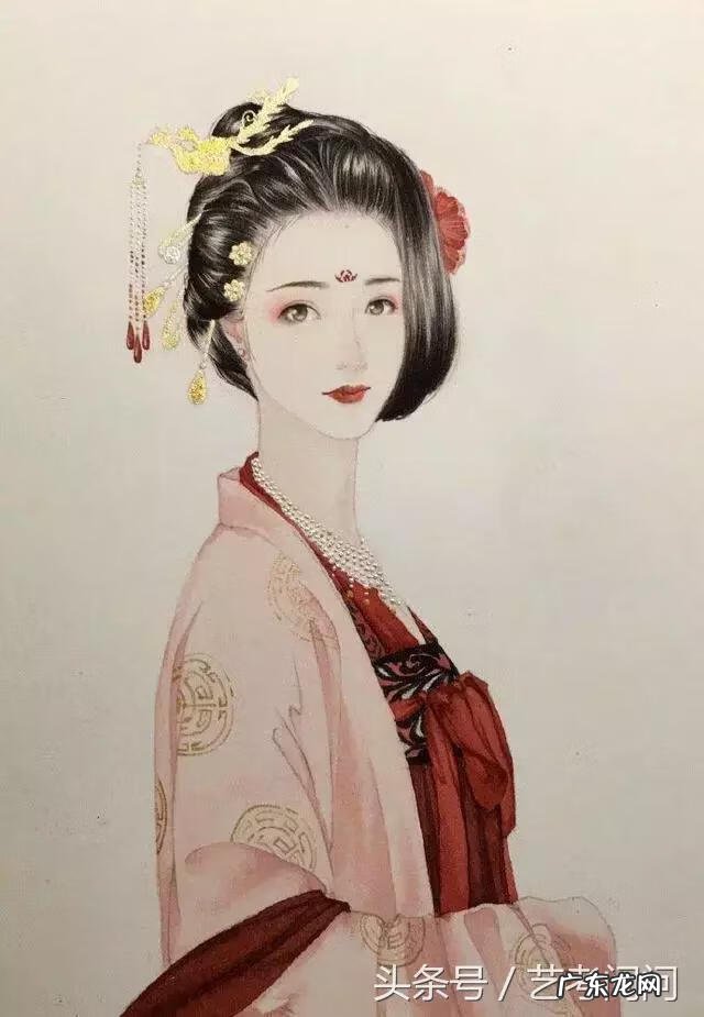 古风水彩画图片 古风水彩画教程