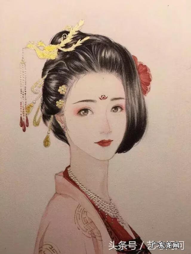 古风水彩画图片 古风水彩画教程