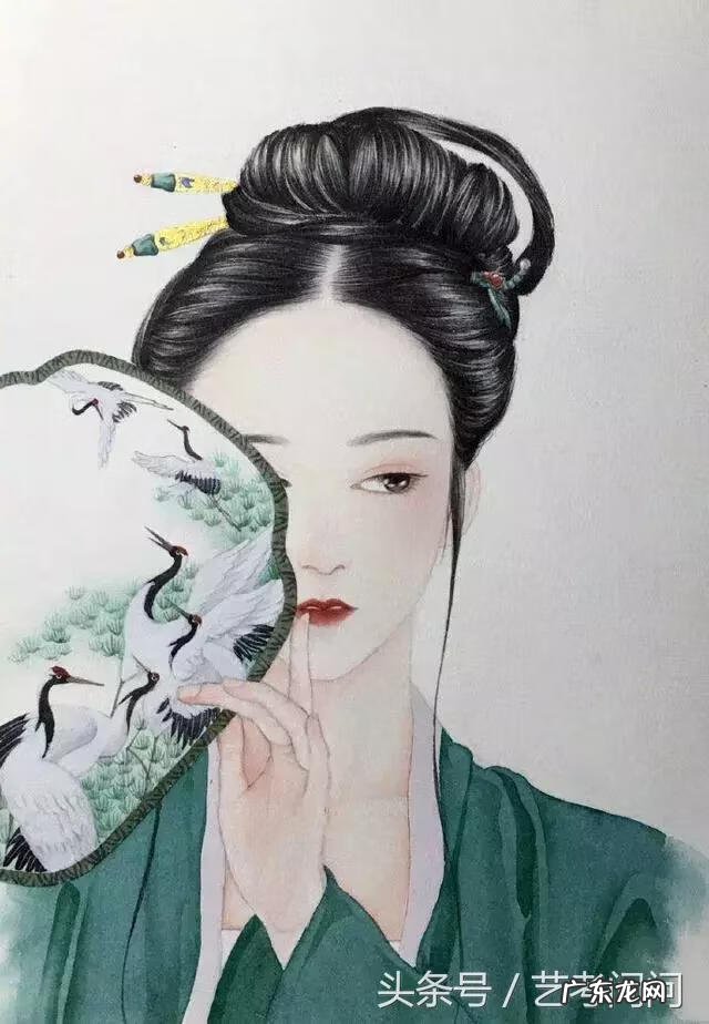 古风水彩画图片 古风水彩画教程