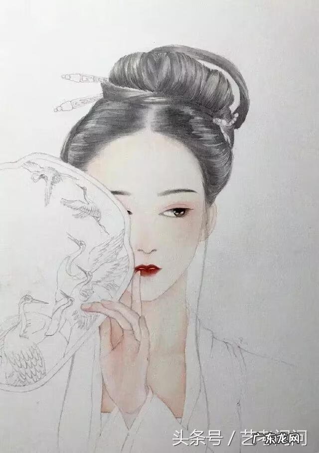 古风水彩画图片 古风水彩画教程