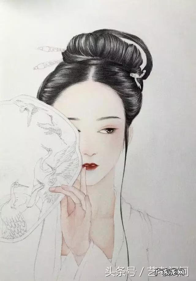 古风水彩画图片 古风水彩画教程