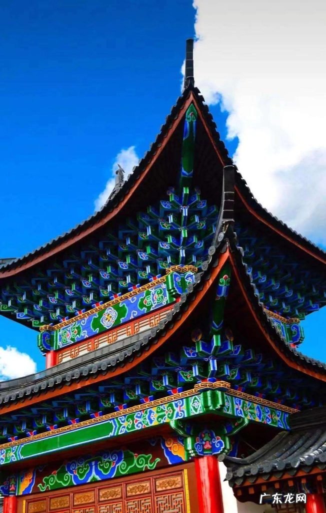 匠心工艺美到每一寸 中国传统古建一隅顶檐斗拱院门窗