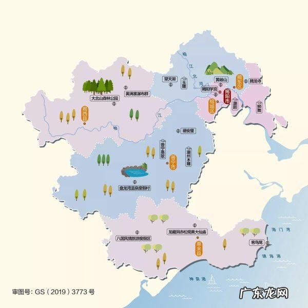 广东省人文地图系列盘点 广东省多少个市和区县