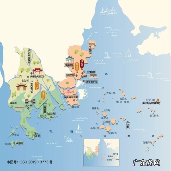 广东省人文地图系列盘点 广东省多少个市和区县