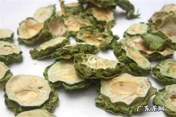 苦瓜干泡水喝有什么功效禁忌是什么