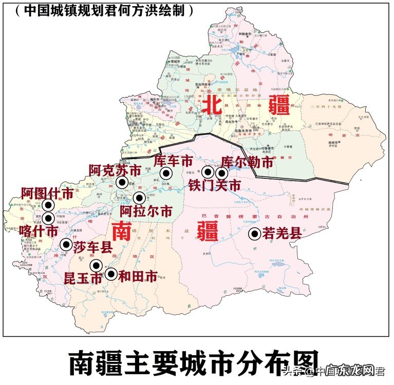 城市规模划分标准的方法 新疆中心城市规模等级体系的划分