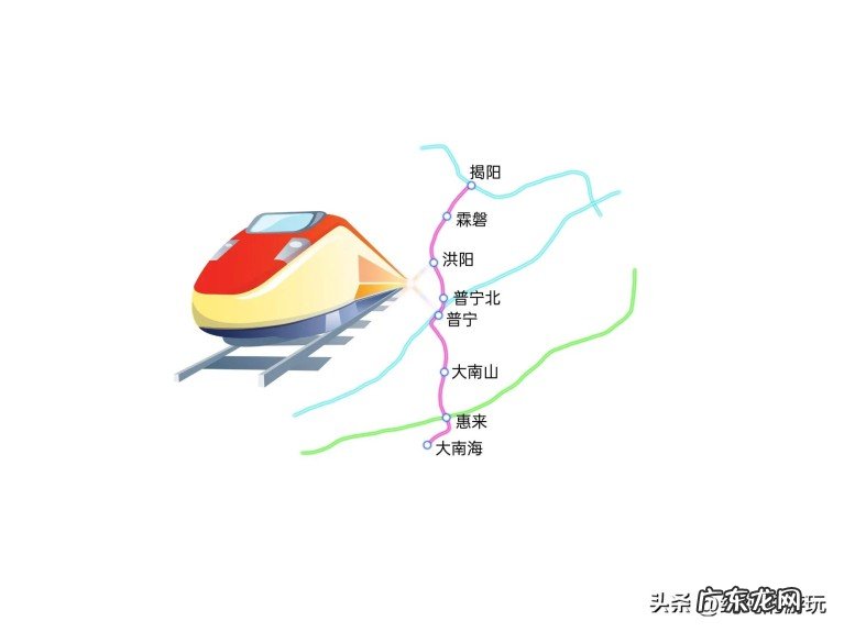 广东建设中十一条铁路的线路走向,包括高速铁路、普速铁路