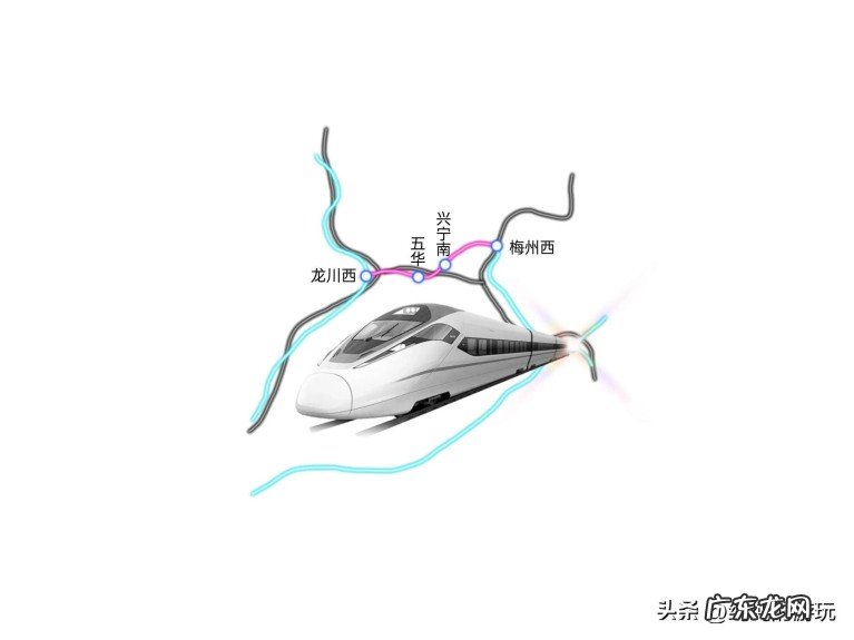 广东建设中十一条铁路的线路走向,包括高速铁路、普速铁路