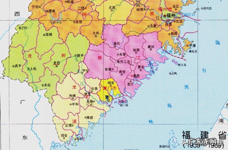 厦门市6个区的地区划分，到底是如何形成的呢？