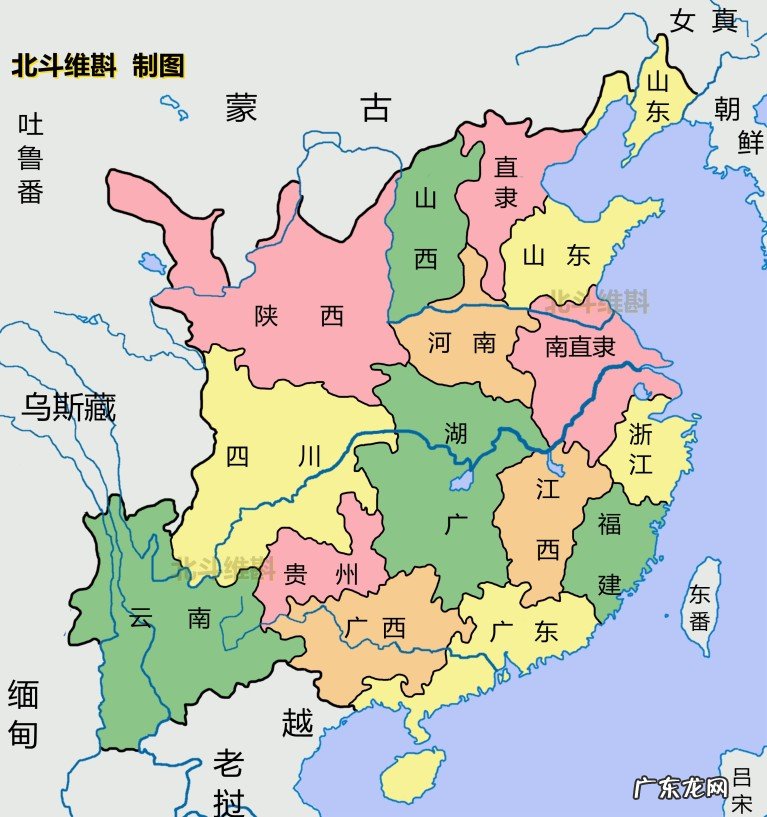 中国地理区划哪些省的版图没有变过?古今区划范围差距盘点