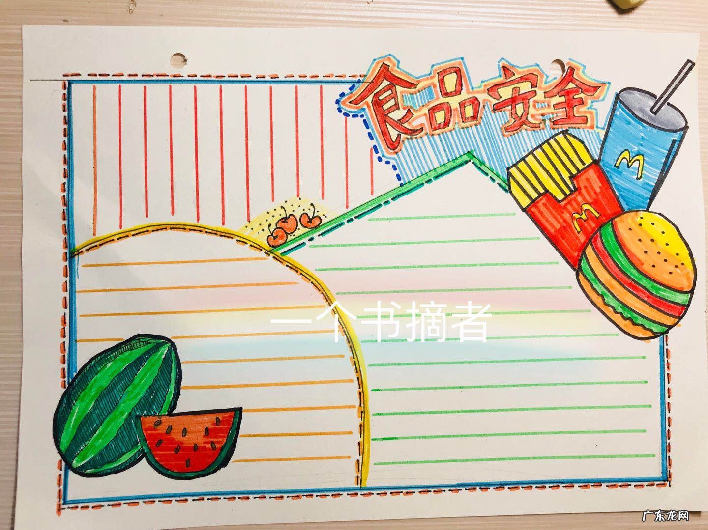 有关于安全的手抄报内容 关于安全的手抄报图片大全