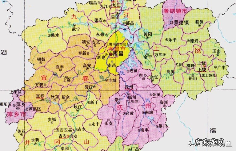 江西省南昌市9个区县的区划，到底是如何形成的呢？