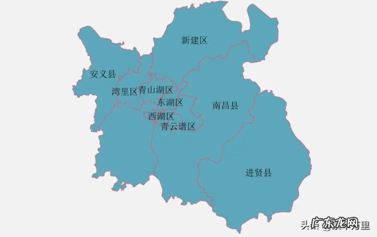 江西省南昌市9个区县的区划,到底是如何形成的呢?