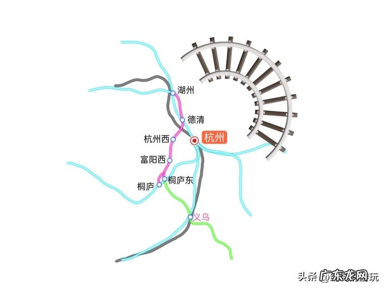 包括高速铁路和普速铁路 浙江省内建设中的铁路线路走向盘点