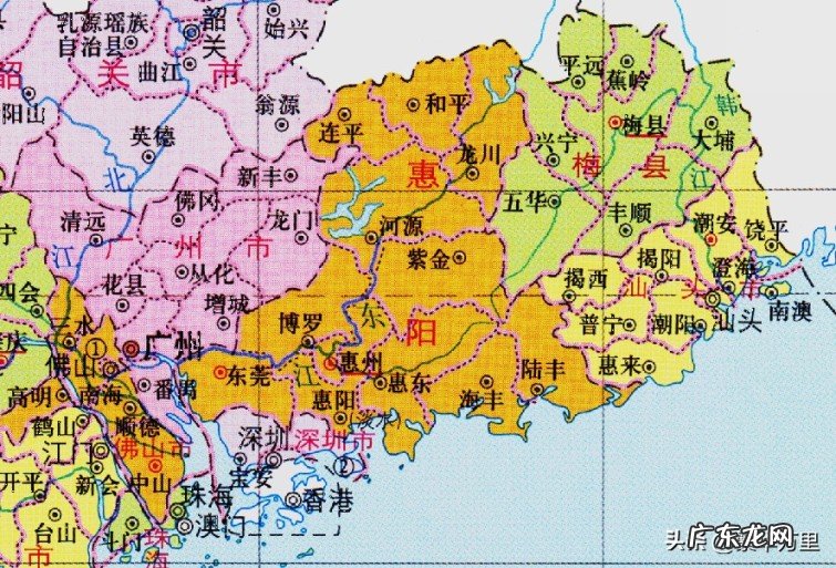汕头市属于哪个省?汕头市14个区县为何被拆分为3个地级市呢?