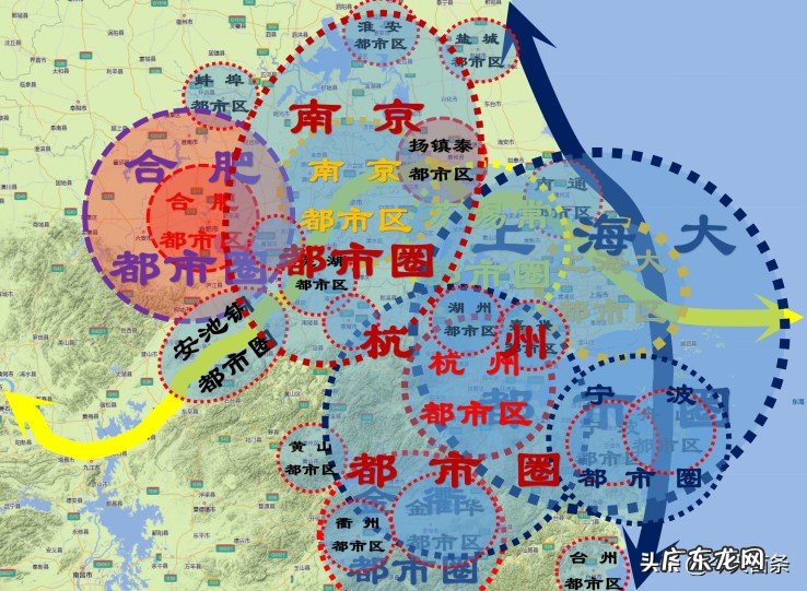 中国经济区域是如何划分的？中国的主要都市圈包括哪些?