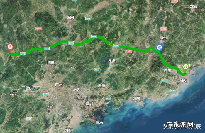 汕昆高速公里途径省市一览 汕昆高速经过哪些城市