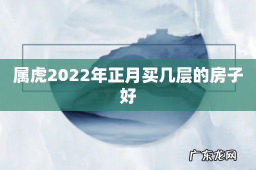 属虎2022年正月买几层的房子好