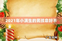 2021年小满生的男孩命好不