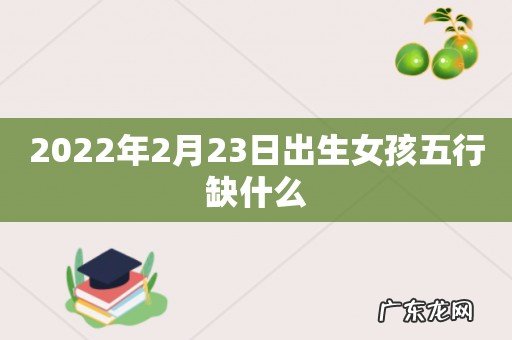 2022年2月23日出生女孩五行缺什么
