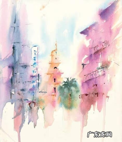 中国风元素水粉画 中国风水粉画简单