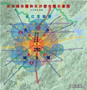 长沙城市圈和长沙都市圈有什么区别？空间布局是什么样？