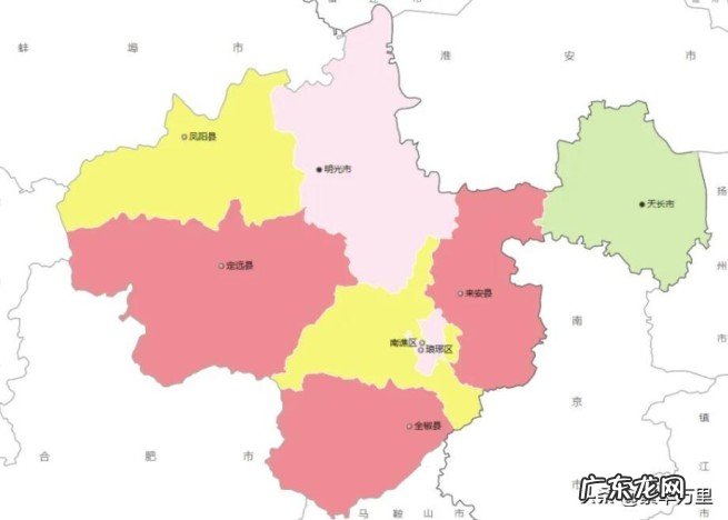 滁州市有几个县几个区，滁州市区划变动为何有8个区县？