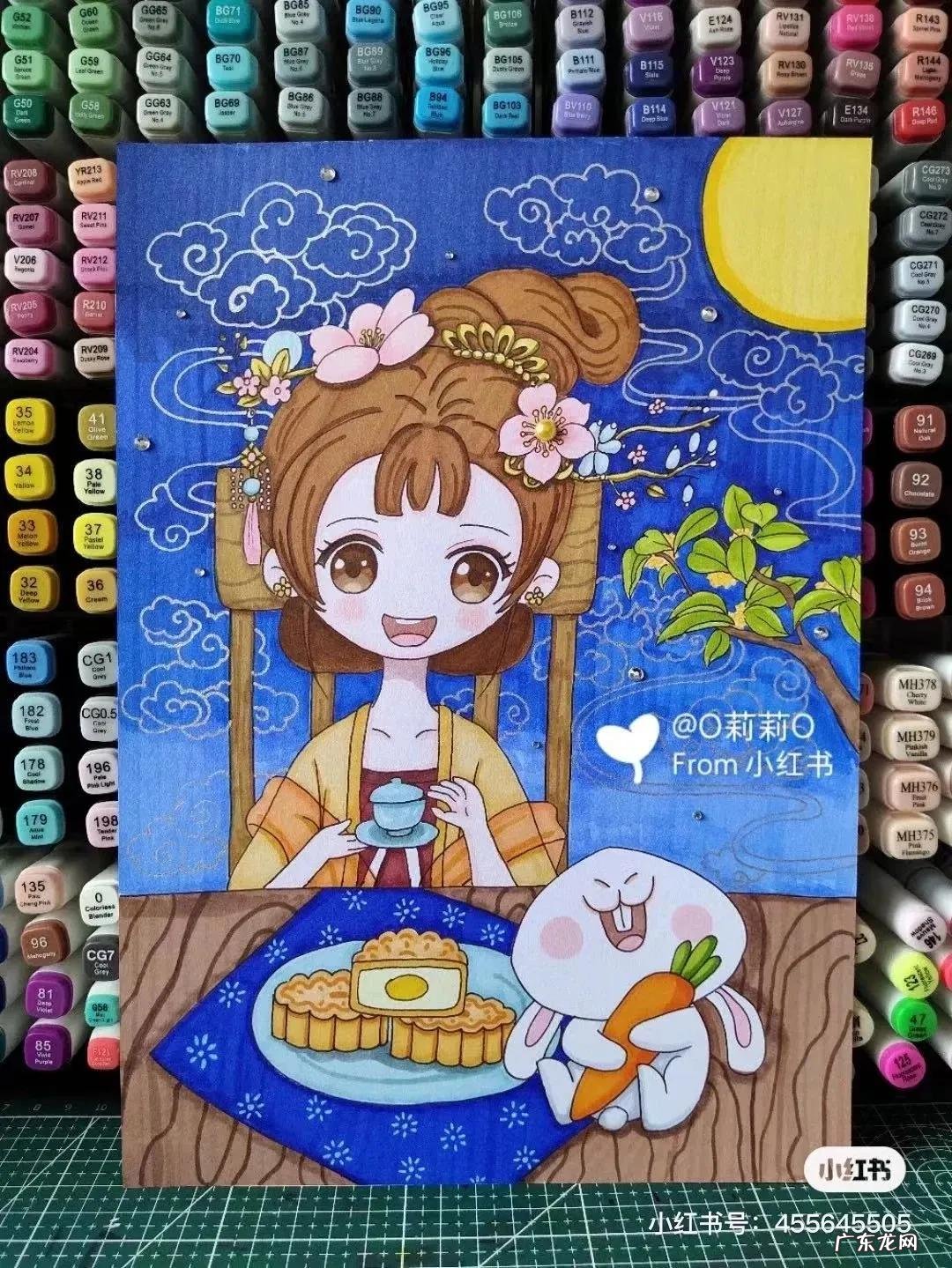 中秋节相关的图画 关于中秋节的图画大全