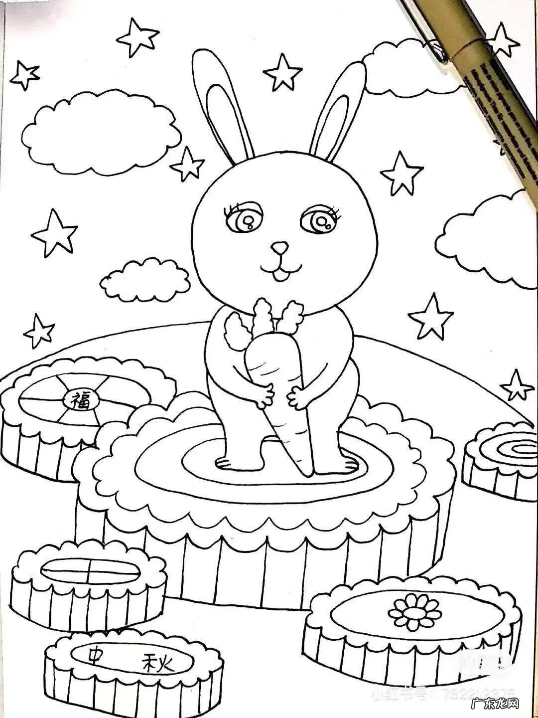 中秋节相关的图画 关于中秋节的图画大全