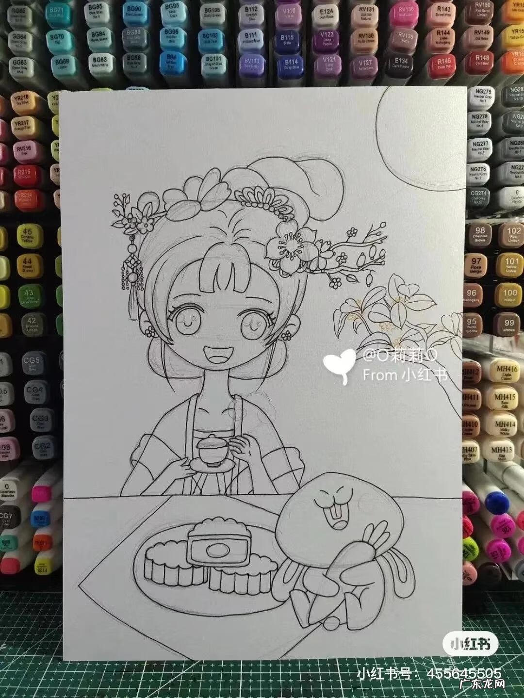 中秋节相关的图画 关于中秋节的图画大全