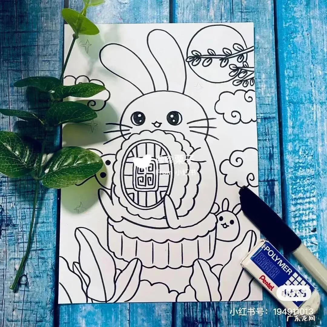 中秋节相关的图画 关于中秋节的图画大全