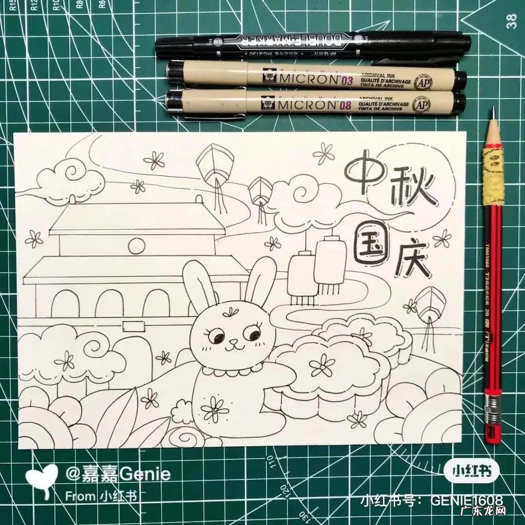 中秋节相关的图画 关于中秋节的图画大全