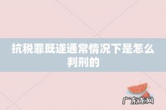 抗税罪既遂通常情况下是怎么判刑的