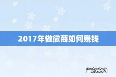 2017年做微商如何赚钱