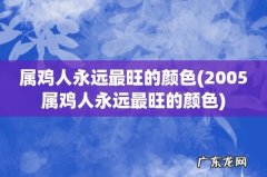 2005属鸡人永远最旺的颜色 属鸡人永远最旺的颜色