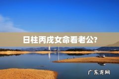 日柱丙戌女命看老公?