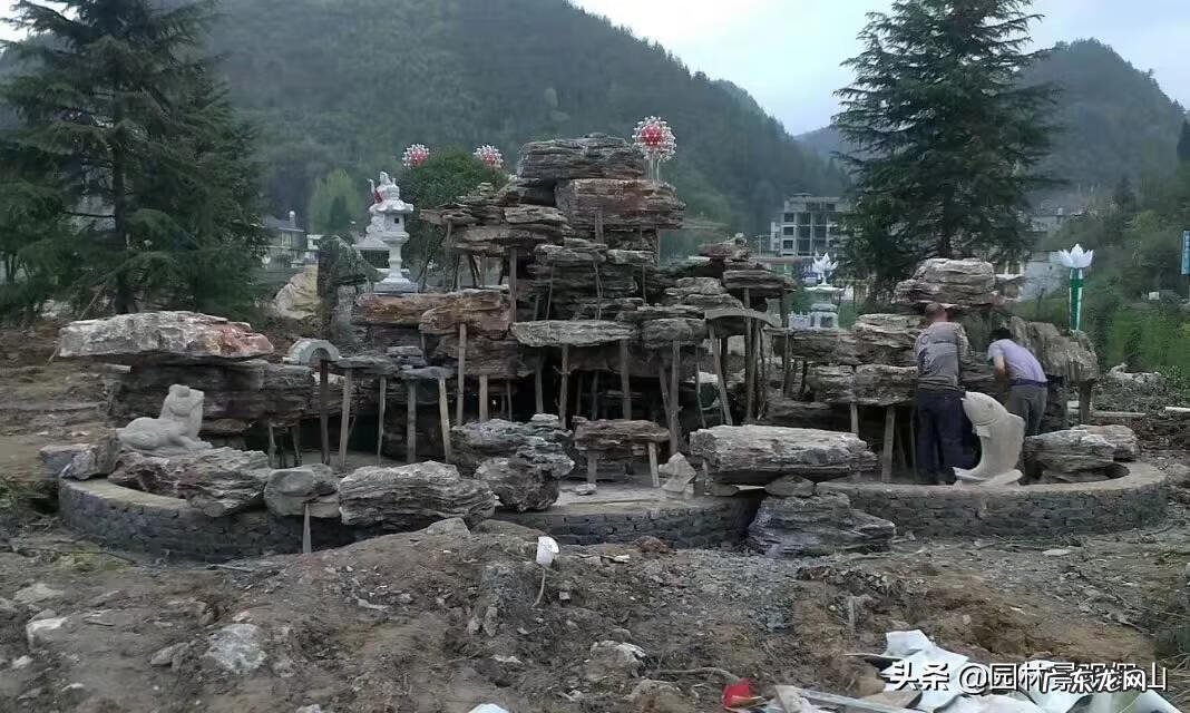 庭院假山鱼池位置 家庭假山鱼池风水制作