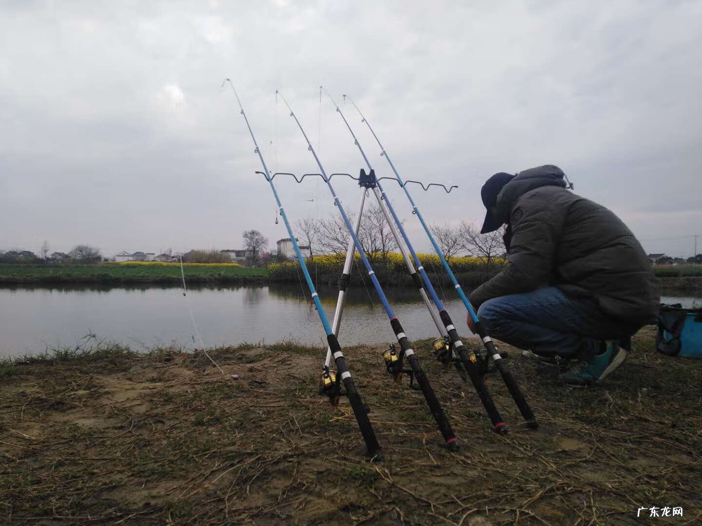 冬季水库海竿钓鲶鱼 东风水库钓鲶鱼的地方