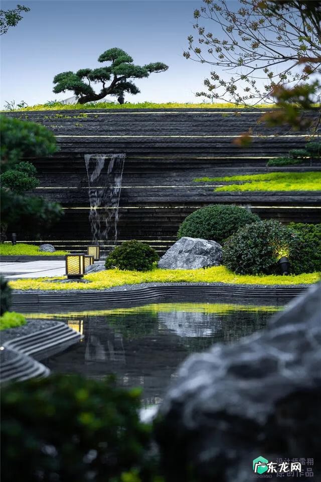 中式花园设计效果图 上海中式花园风水设计图