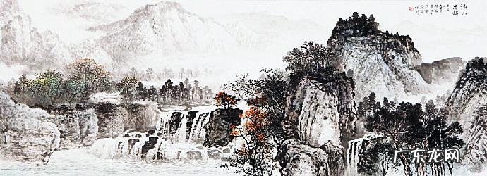 崇左花山壁画的传说 崇山峻岭山水画