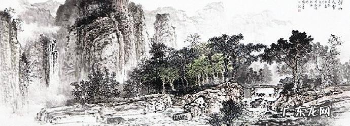 崇左花山壁画的传说 崇山峻岭山水画