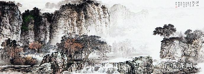 崇左花山壁画的传说 崇山峻岭山水画