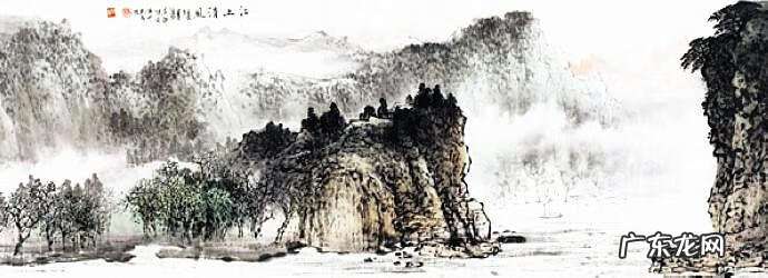 崇左花山壁画的传说 崇山峻岭山水画