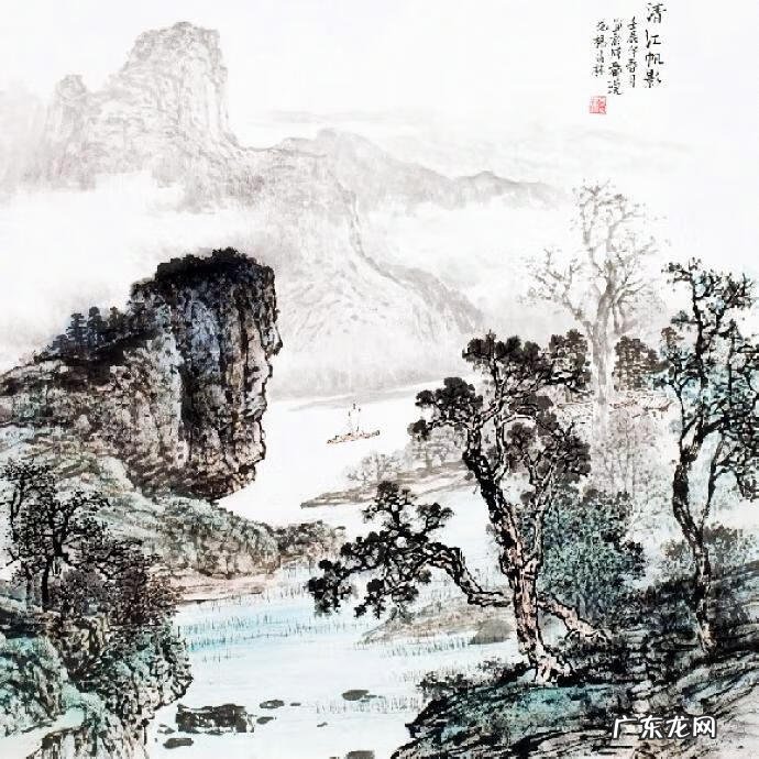 崇左花山壁画的传说 崇山峻岭山水画