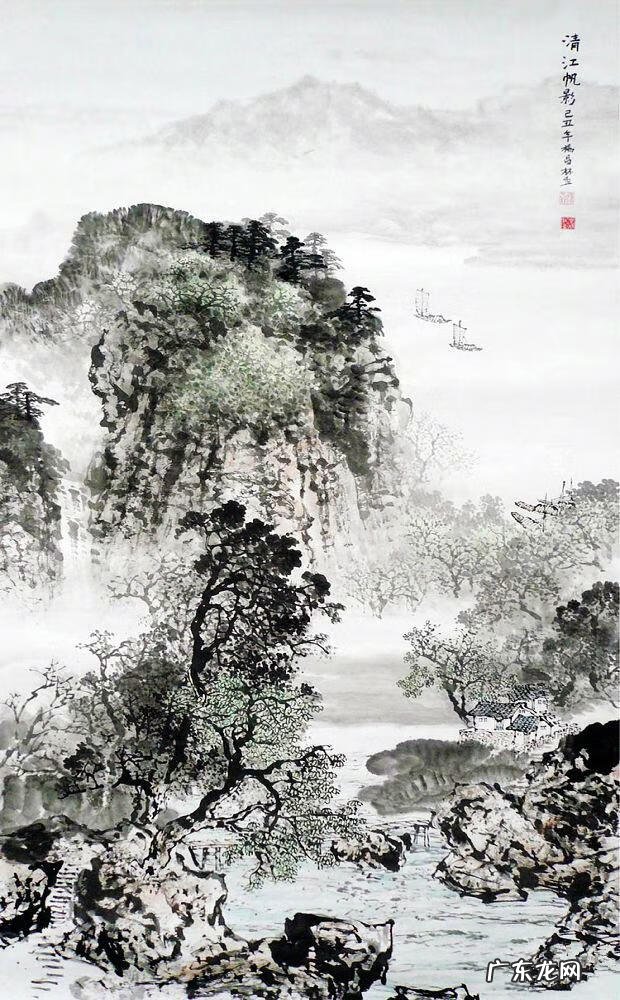 崇左花山壁画的传说 崇山峻岭山水画